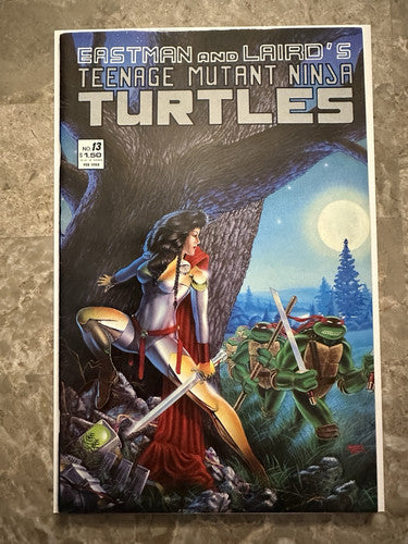 Teenage Mutant Ninja Turtles #13 VF+ 8.5 (1988 Mirage Studios)