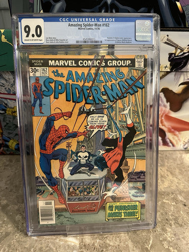 Amazing Spider-Man #162 CGC 9.0 (1976 Marvel) - 1st Jigsaw