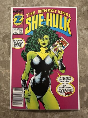 Sensational She-Hulk #1 NM- 9.2 (Marvel Comics 1989) - Press and Grade Candidate