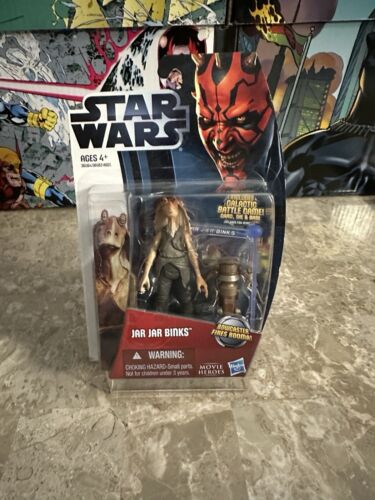 Star Wars Movie Heroes Jar Jar Binks (Hasbro) - New/Sealed