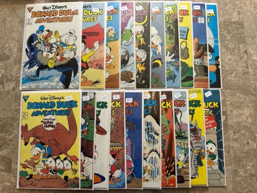 Donald Duck Adventures #1-20 Full Set (Disney/Gladstone 1987) - Very High Grade