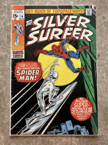 Silver Surfer #14 VG/FN (1970 Marvel Comics)