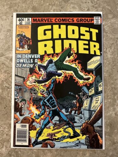 Ghost Rider #36 (1979 Marvel Comics) - VF