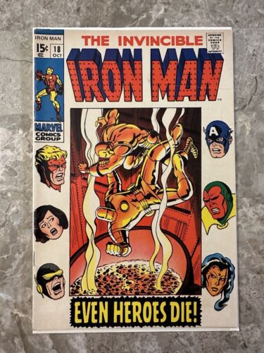 Iron Man #18 (1969 Marvel Comics) - FN-