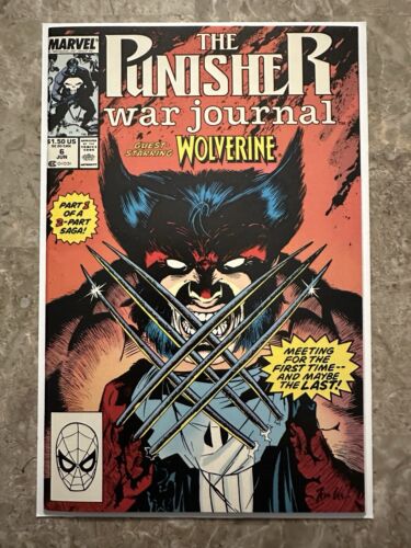 Punisher War Journal #6 9.6 NM+ (1989 Marvel)