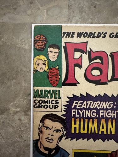 Fantastic Four #54 FN+ 6.5 (1966 Marvel Comics) - Nice copy