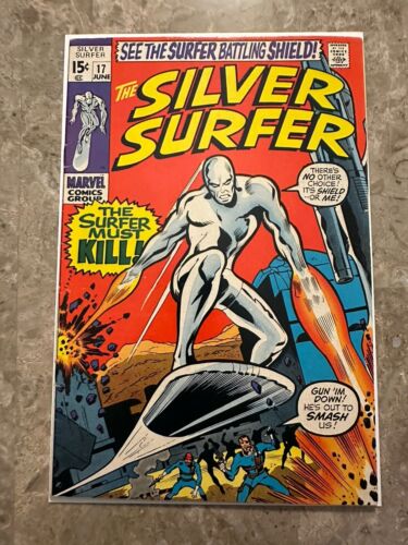 Silver Surfer #17 FN+ (1970 Marvel Comics)