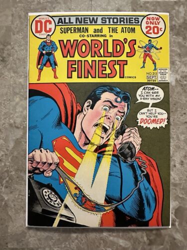 World's Finest #213 VF 8.0 (DC Comics 1972)