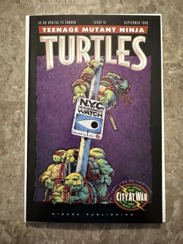 Teenage Mutant Ninja Turtles #51 VF 8.0 (1992 Mirage Studios)