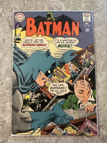 Batman #199 (DC Comics 1968) - VF