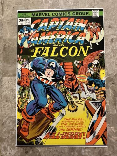 Captain America #196 8.0 VF (Marvel Comics 1976)