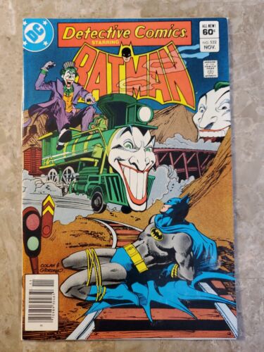 Detective Comics #532 Newsstand DC Joker Train! 1983 High Grade