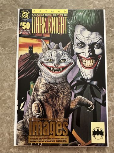 Batman Legends of the Dark Knight #50 NM- (1993 DC Comics) - Gold Foil