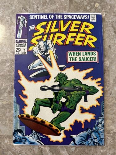 Silver Surfer #2 (1968 Marvel Comics) - FN+