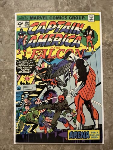 Captain America #189 8.0 VF (Marvel Comics 1975)