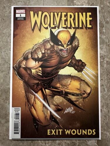 Wolverine Exit Wounds 1:50 NM+ 9.6-9.8 (2019 Marvel) - Rob Liefeld