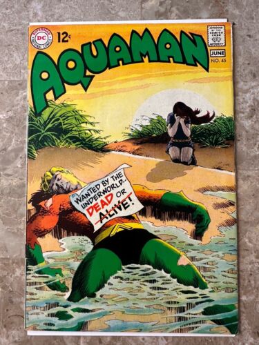 Aquaman #45  (DC Comics 1969) - VF-