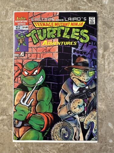 Teenage Mutant Ninja Turtles Adventures #9 1st Print (1990 Archie) - VF