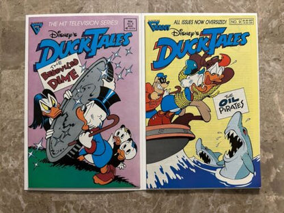 Disney's DuckTales #8-9 (Gladstone 1988) - High Grade