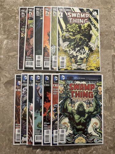 Swamp Thing #1-13 High Grade 9.2-9.4 Average (DC Comics 2012) - 1st Prints