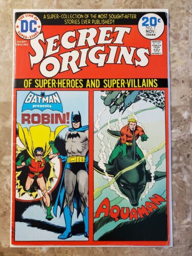 Vintage Secret Origins #7 (DC Comics 1974) - FN