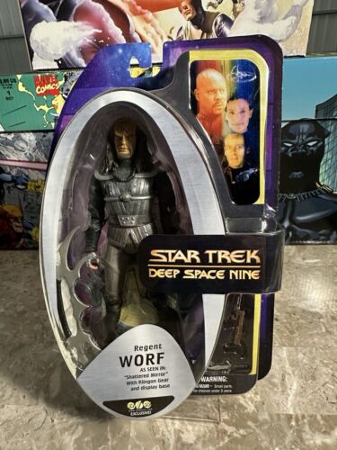 Art Asylum: Star Trek DS9 Regent Worf Sealed (2007) - Diamond Toys