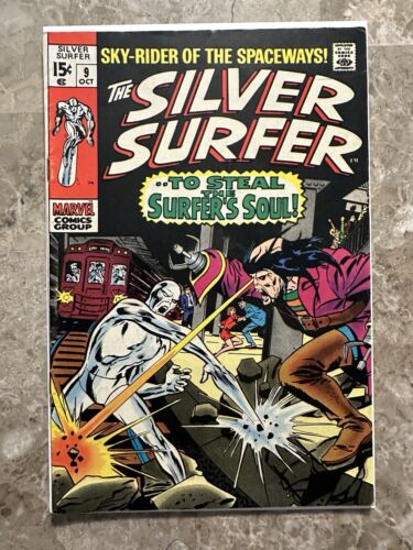 Silver Surfer #9 FN+ (1969 Marvel Comics)