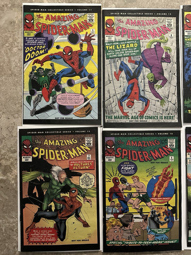 Spider-Man Collectible Series Vol. #1-18 - New Bags and Boards