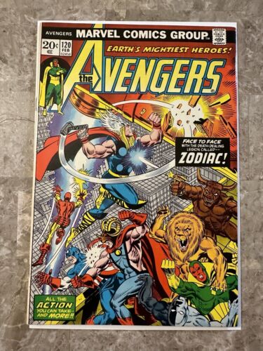 Avengers #120 (Marvel Comics 1974) - VF+