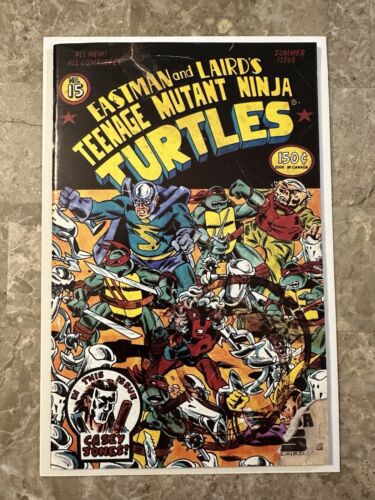 Teenage Mutant Ninja Turtles #15 (1988 Mirage Studios) - VF+