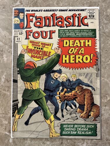 Fantastic Four #32 (1965 Marvel Comics) - FN-