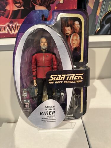 Art Asylum: Star Trek TNG Admiral William Riker Sealed (2007) - Diamond Toys