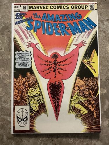 Amazing Spider-Man Annual #16 FN+ 6.5 (1982 Marvel) - Nice copy for grade