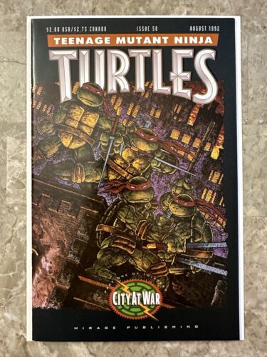 Teenage Mutant Ninja Turtles #50 (1992 Mirage Studios) - VF