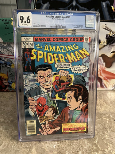 Amazing Spider-Man #169 CGC 9.6 OWP (1977 Marvel)