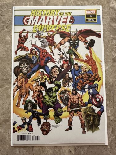 History of the Marvel Universe 1:100 NM 9.4-9.8 (2019 Marvel) - John Buscema