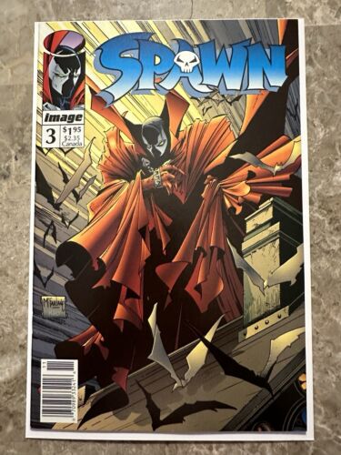 Spawn #3 Newsstand NM 9.4 (1992 Image Comics)