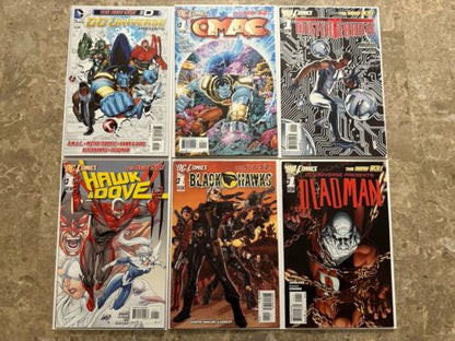 DC Universe Presents #0,1 + Bonus #1s Hawk & Dove, OMAC, Mister Terrific..(2011)