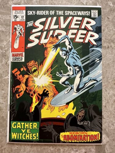 Silver Surfer #12 FN (1970 Marvel Comics)