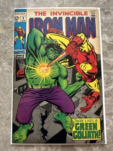 Iron Man #9 FN+ (1968 Marvel Comics) - High Grade but tanning