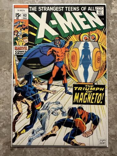 X-Men #63 VF+ (1969 Marvel Comics)