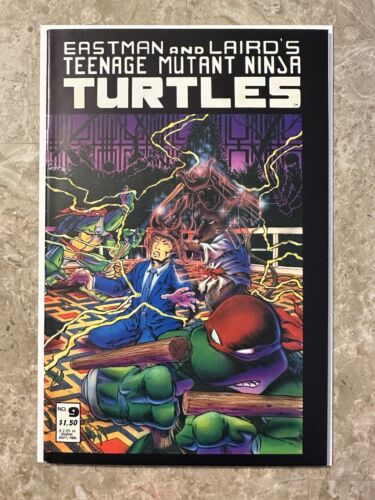 Teenage Mutant Ninja Turtles #9 VF+ (1986 Mirage Studios)