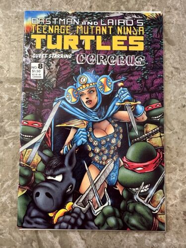 Teenage Mutant Ninja Turtles #8 (1986 Mirage Studios) - VF/NM