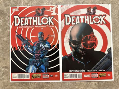 Deathlok #1, 2 9.2 NM-/NM (2015 Marvel Comics)