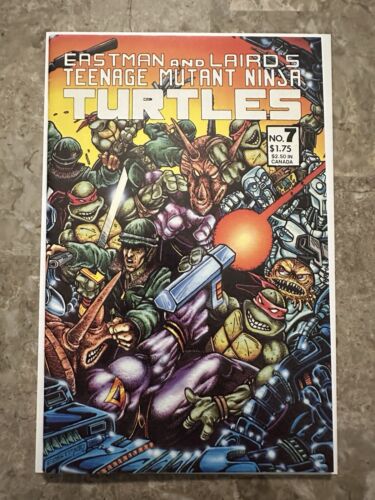 Teenage Mutant Ninja Turtles #7 VF+ 8.5 (1986 Mirage Studios)