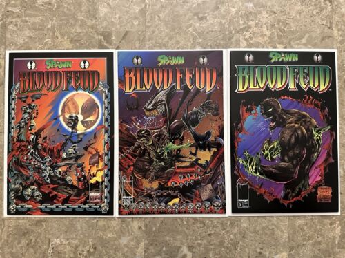 Spawn Blood Feud #1-3 NM (Image 1995) - High Grade