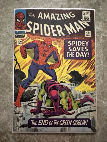 Amazing Spider-Man #40 6.5 FN+ (1968 Marvel Comics) - Nice looking copy