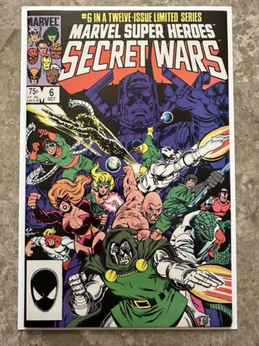 Marvel Super Heroes: Secret Wars #6 VF/NM (Marvel Comics 1984)