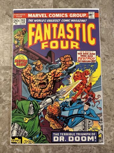 Fantastic Four #143 (1974 Marvel Comics) - FN/VF