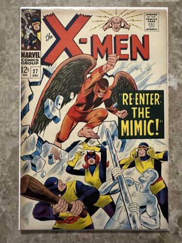 X-Men #27 FN+ (1966 Marvel Comics) - Strong copy with tanning